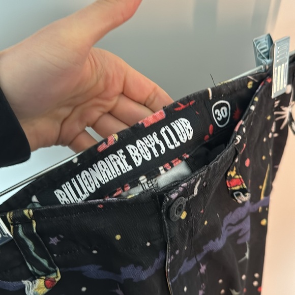 Billionaire Boys Club BB Explode Skinny Cargo Pants Space Print - Picture 6 of 6